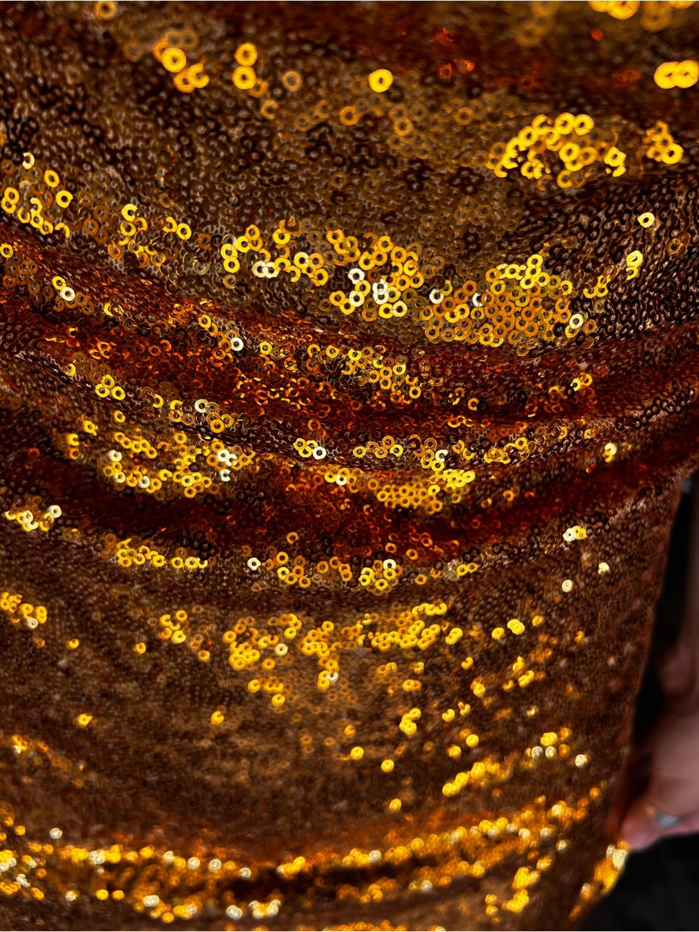 Lulus NWT Gold Sequin Bodycon Mini Dress S Party Cocktail Going Out Dress - Picture 5 of 8